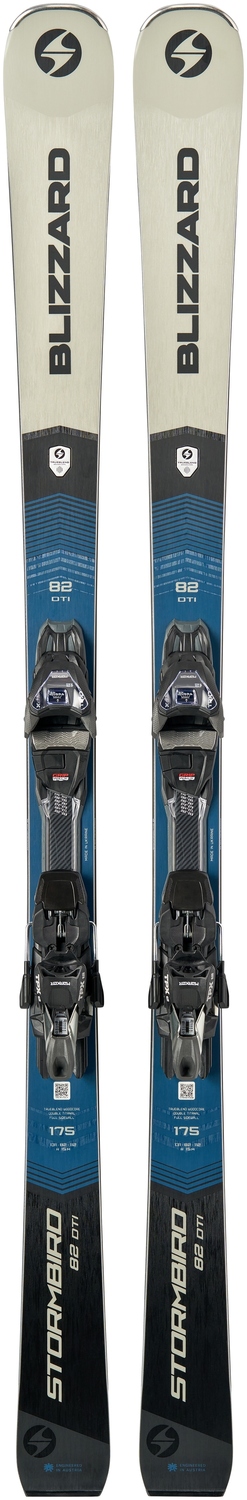

Новые лыжи Blizzard Stormbird 82 DTI 2026 года, длина 175 см, с креплениями TPX 12