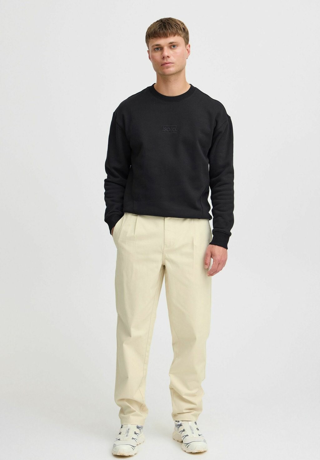 

Брюки MAURICE DYLAN Solid, цвет Mottled Beige