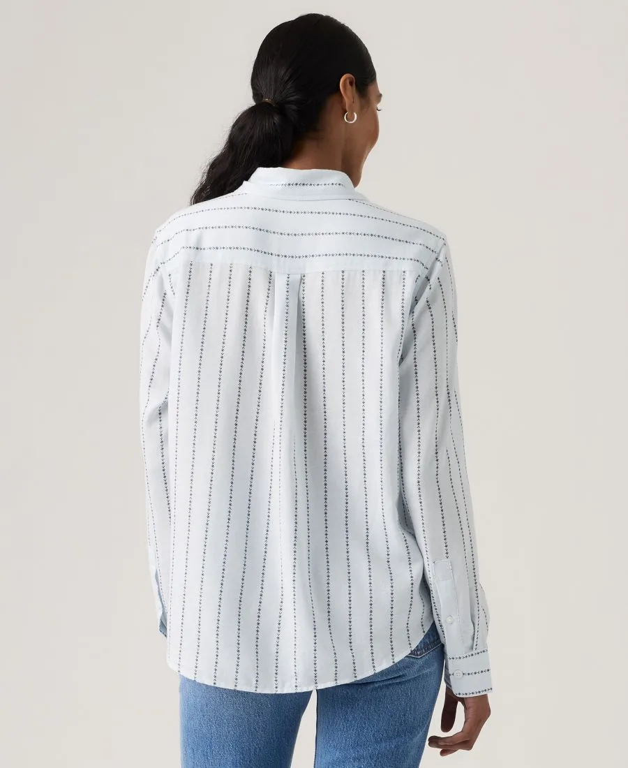 Рубашка Levi's Women's Classic Button-Up, Daisy Stripe — фото 4