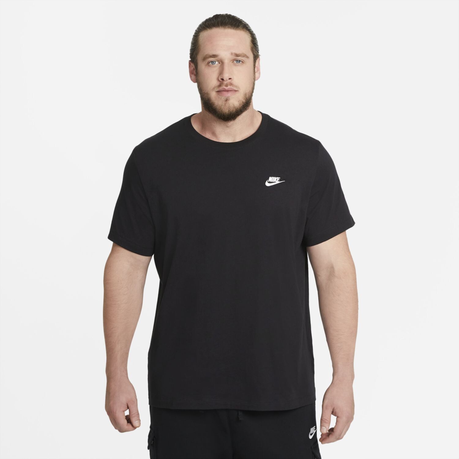 Футболка Club Big & Tall Nike, черный — фото 4