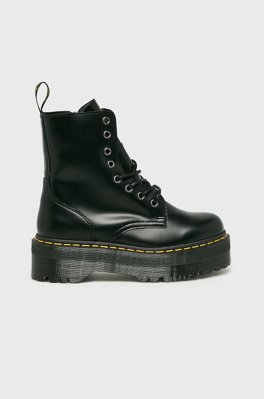 Ботинки кожаные Dr. Martens Jadon на массивной подошве, черный
