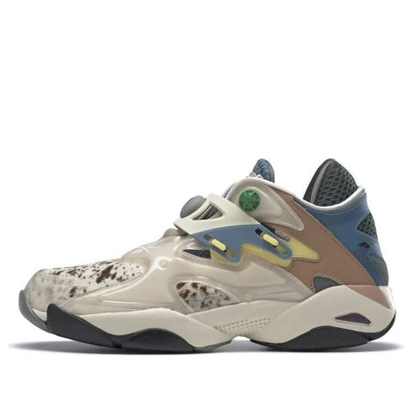 

Кроссовки brain dead x pump court ct 'pathways' Reebok, бежевый