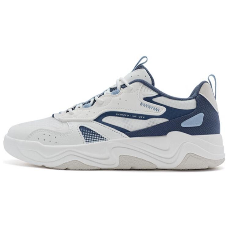 

Кроссовки XTEP Undercurrent 3.0 Skateboarding Shoes Men Low-top White/Blue, белый/синий