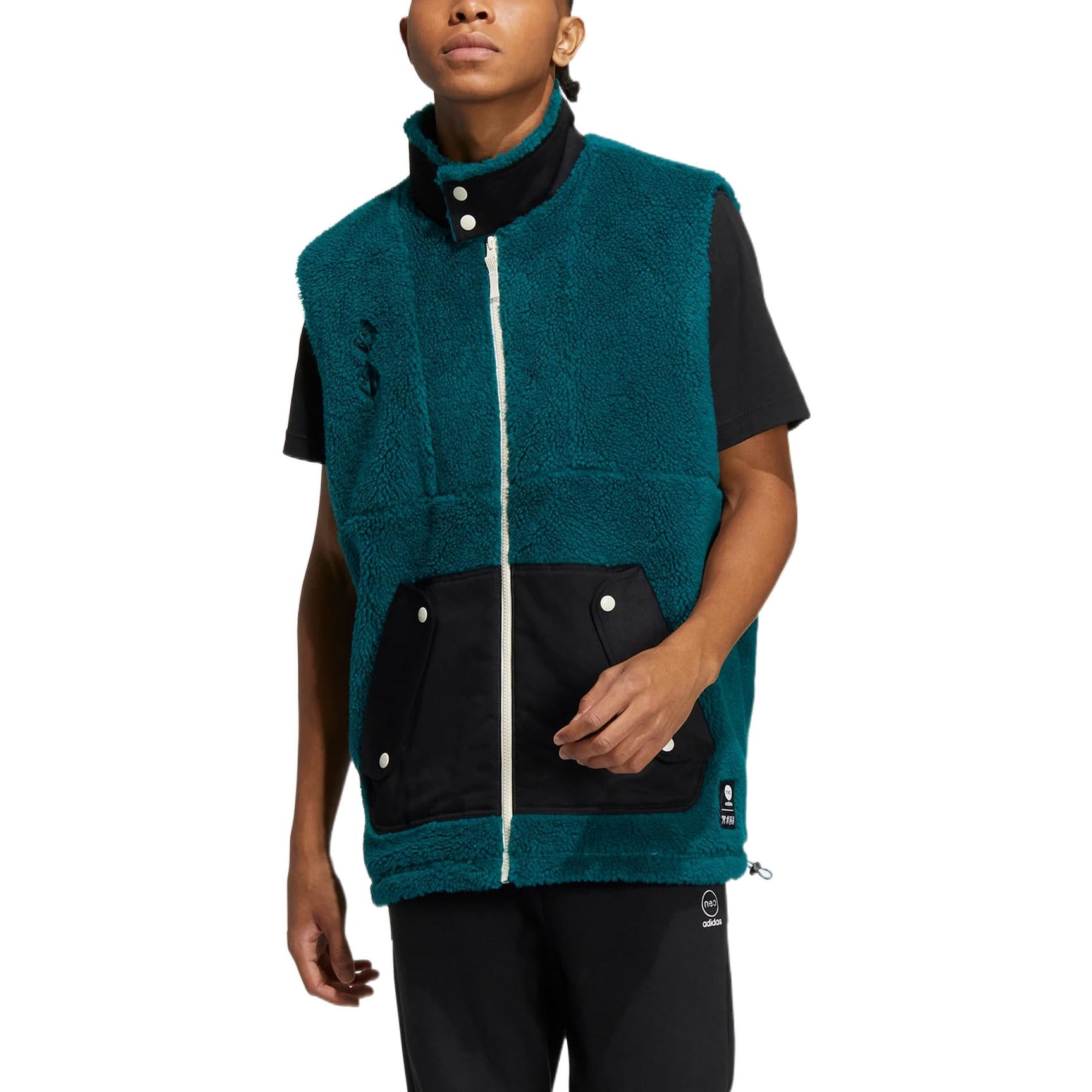 Жилет adidas Neo x Jujutsu Kaisen Vests 'Teal' — фото 2