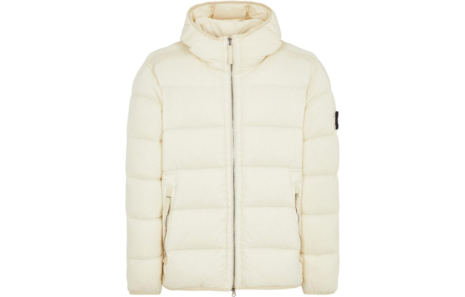 

Мужской пуховик Stone Island, слоновая кость