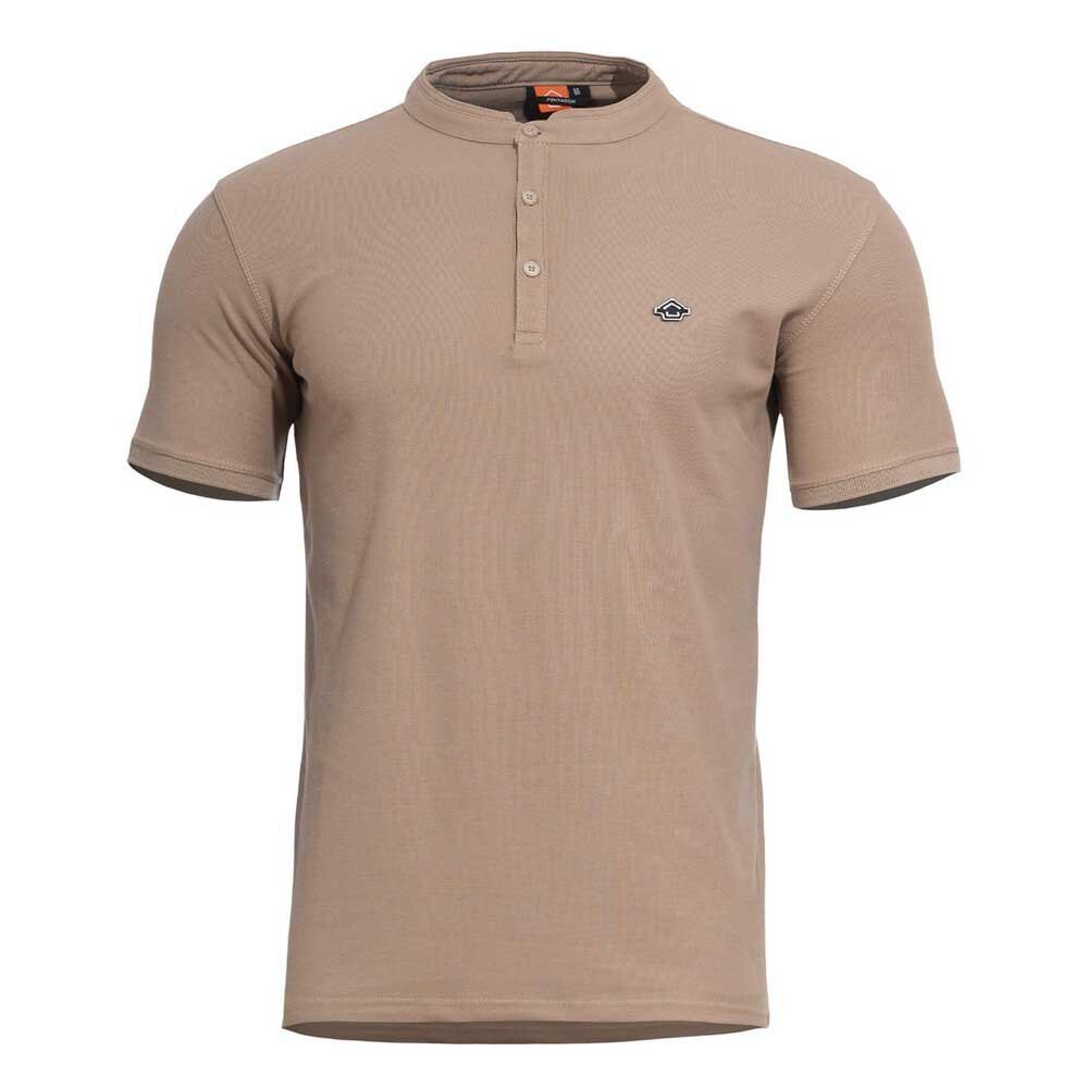 

Поло Pentagon Levantes Henley, коричневый