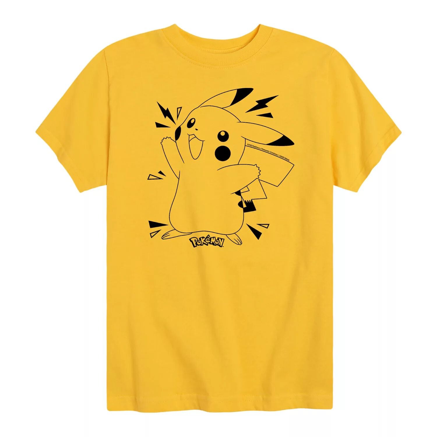 

Футболка с рисунком Pokemon Pikachu Dex для мальчиков 8–20 лет Licensed Character