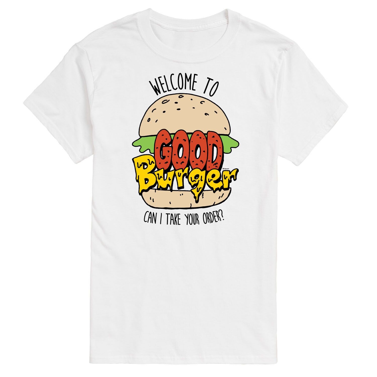 

Футболка с рисунком Big & Tall Good Burger License, белый