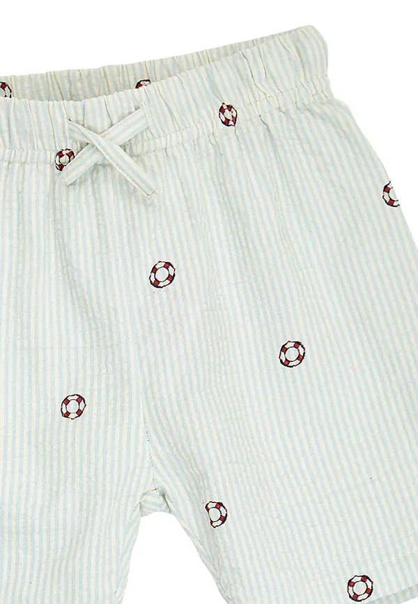 Детский аксессуар Green Cotton xt shorts Müsli, тофу-океан-минерал ред — фото 3