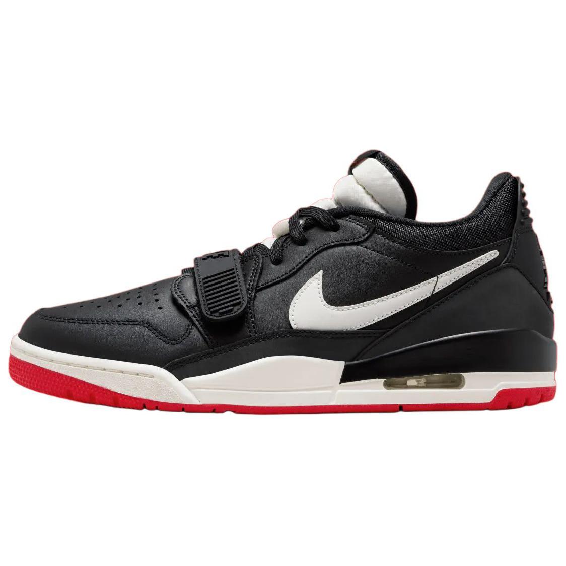 

Jordan Кроссовки Legacy 312 Low Black Sail University Red