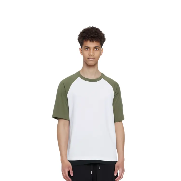 Футболка мужская Uniqlo оливковая — фото 2