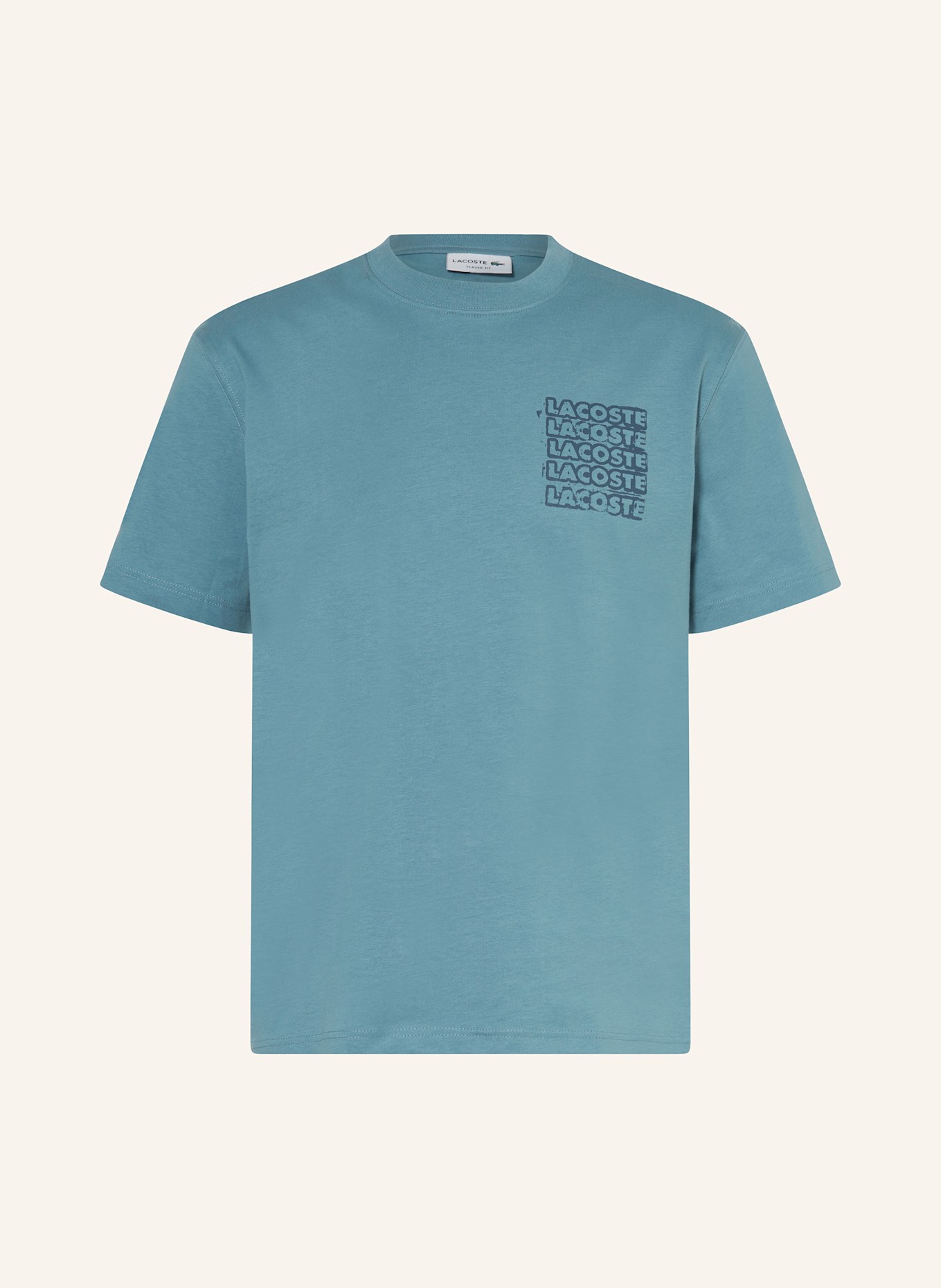 

Футболка Lacoste, мультиколор