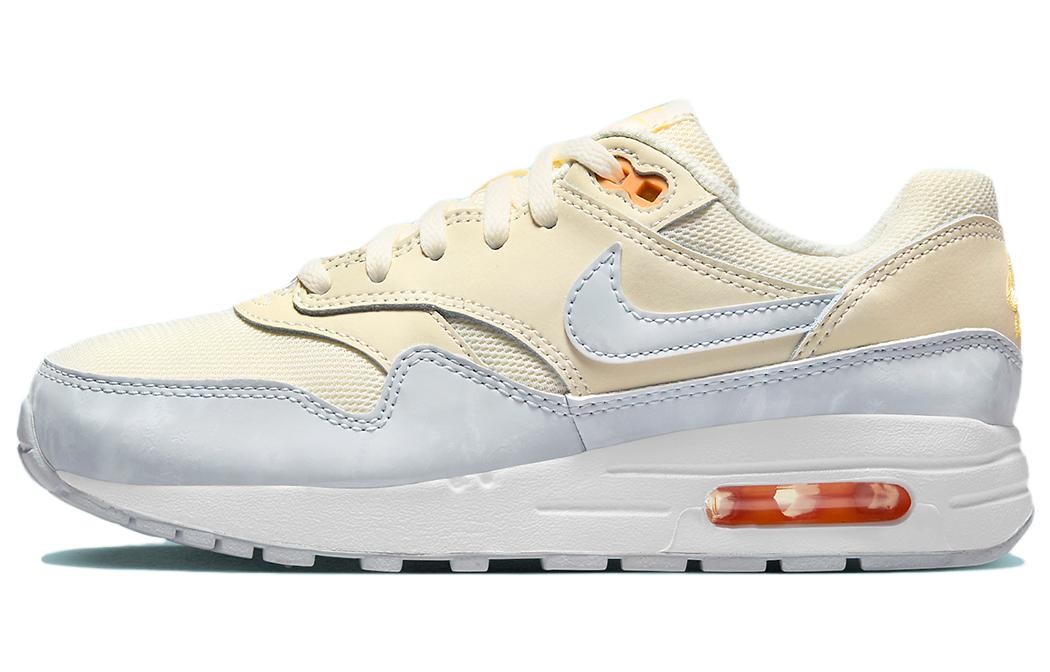 

Кроссовки Nike Air Max 1 Pale Ivory Football Grey GS, цвет Custard