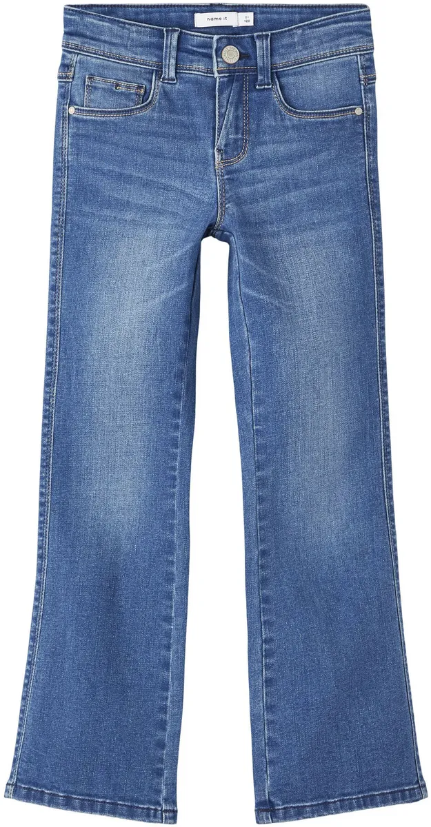 

Джинсы Name It Bootcut "NKFPOLLY SKINNY BOOT JEANS 1142-AU NOOS", эластичные, синий