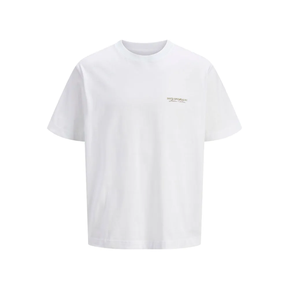 

Футболка с коротким рукавом Jack & Jones Islington Type Plus Size, белый