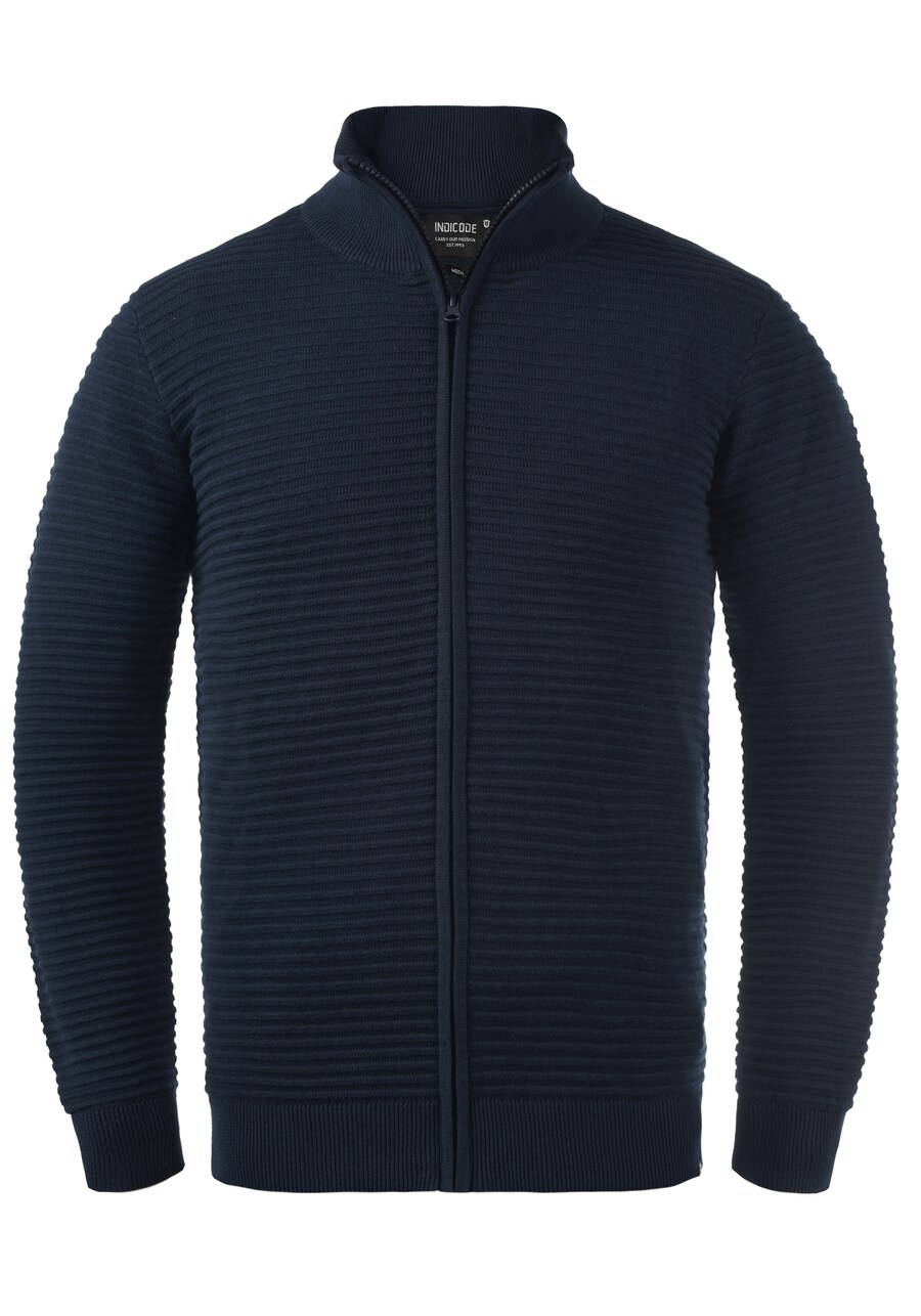 

Вязаный кардиган INDICODE JEANS Arctic, темно-синий