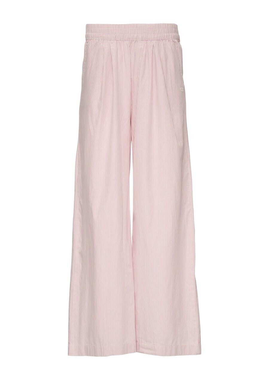 

Брюки со складками спереди QS Wide leg Pleat-Front Pants, розовый