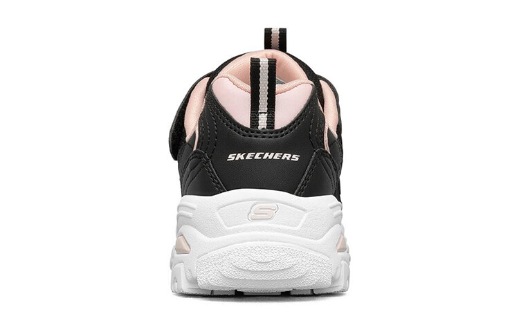 Кроссовки Skechers Kids Lifestyle Shoes Kids Low-top Black/Pink — фото 4