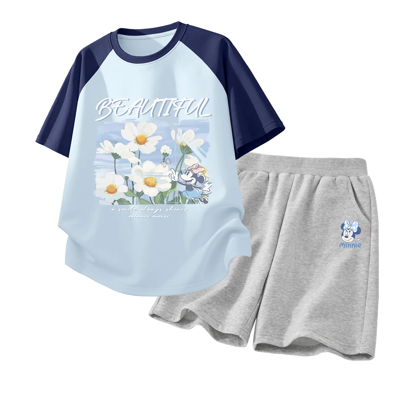 Спортивный костюм для детей Disney Casual Sportswear 2 Piece Set голубой с серым