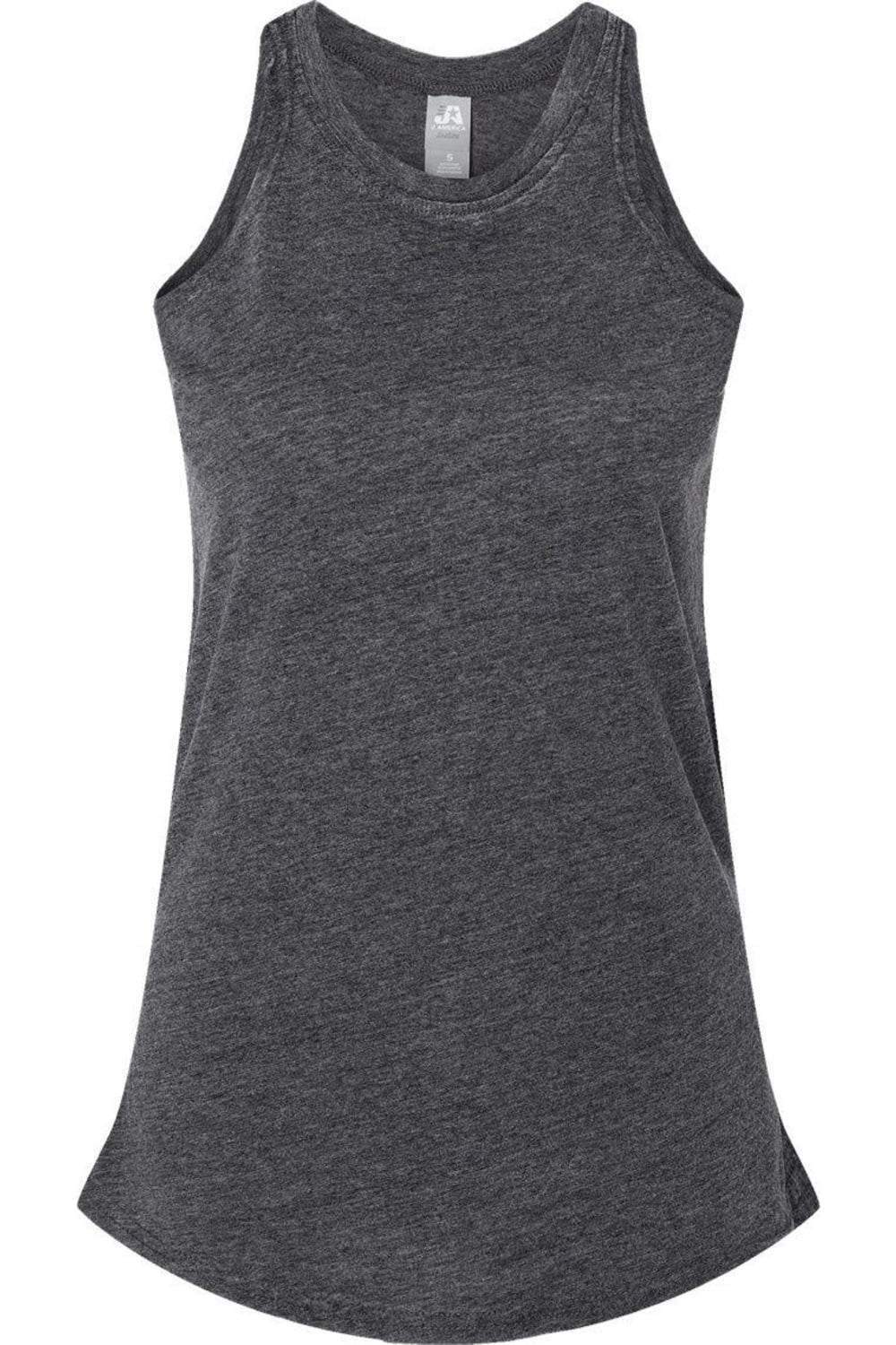 

J. America Женская майка Zen Jersey, цвет dark smoke