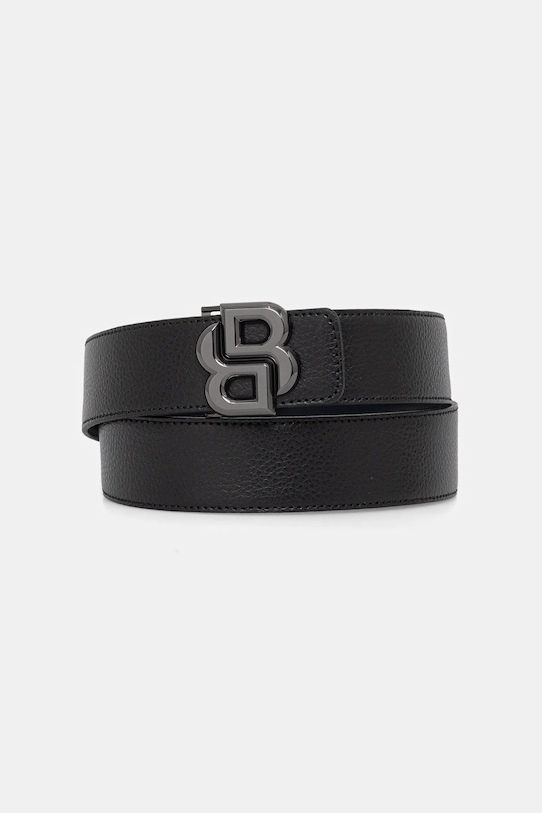 

Двусторонний кожаный ремень Boss, черный