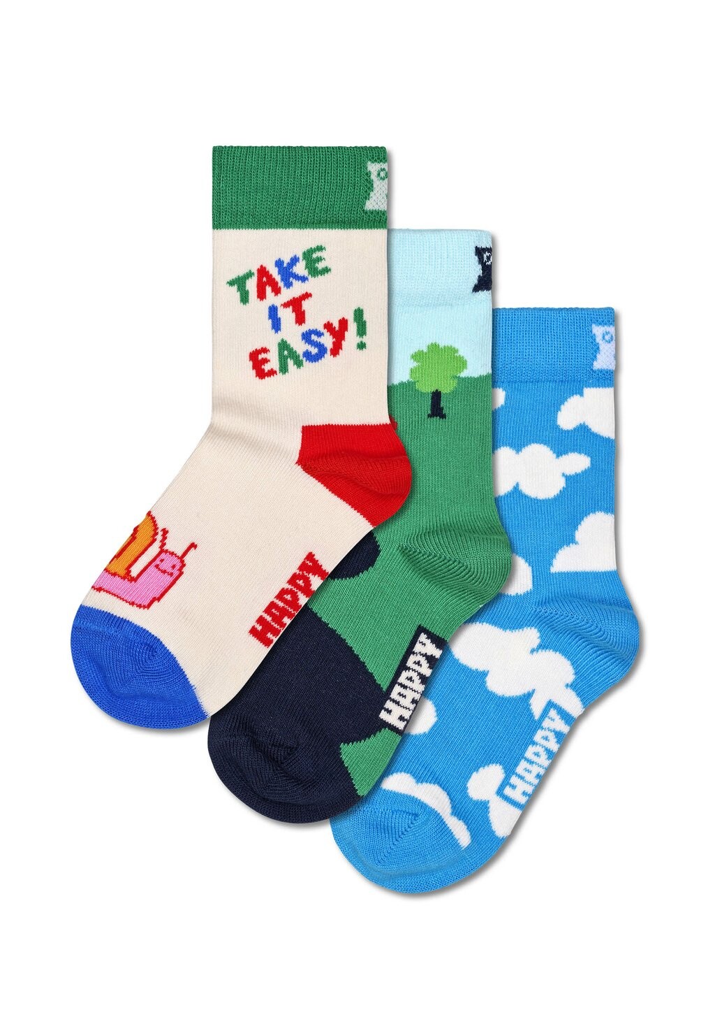 

Носки ПОДАРОЧНЫЙ НАБОР ДЛЯ КАМЕРЫ 3 шт. Happy Socks, мультиколор