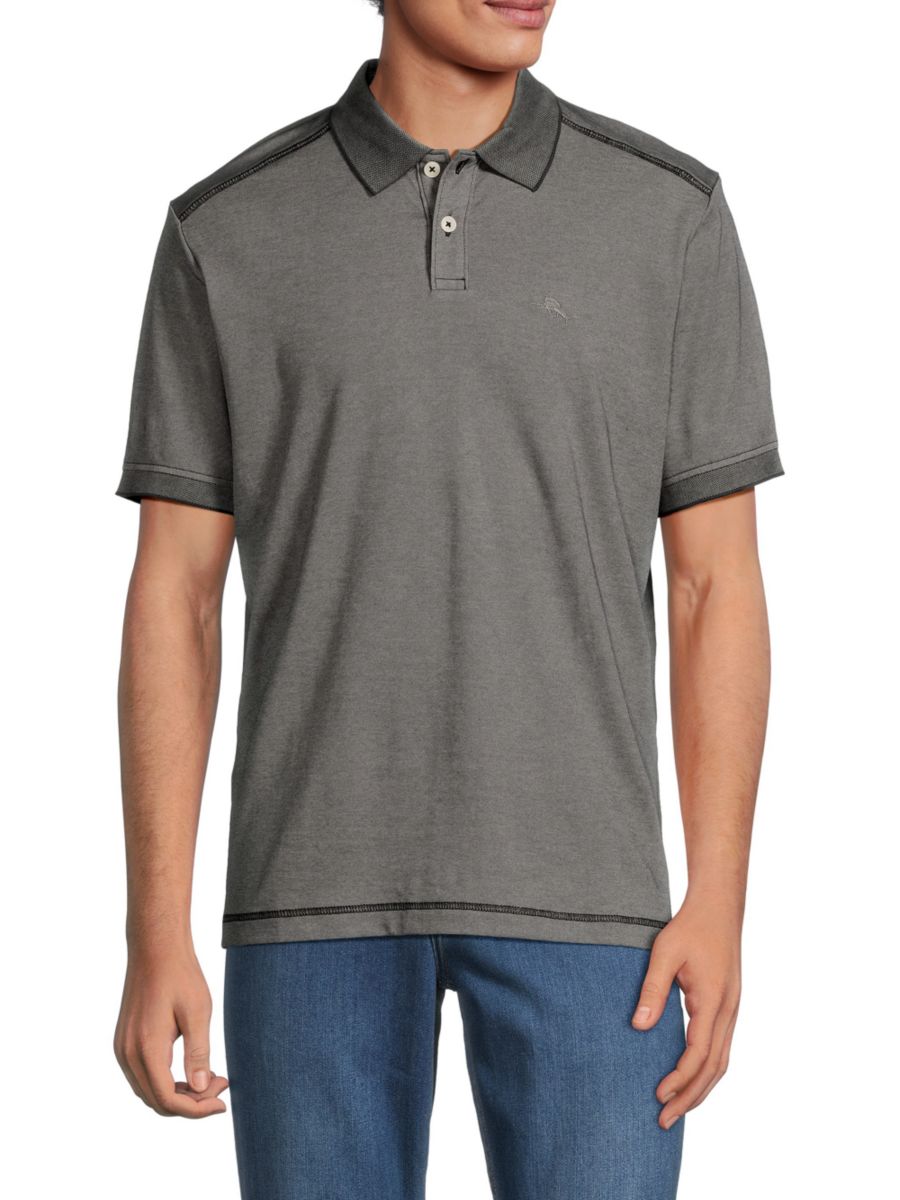 

Поло с логотипом Playa Wave Tommy Bahama, черный