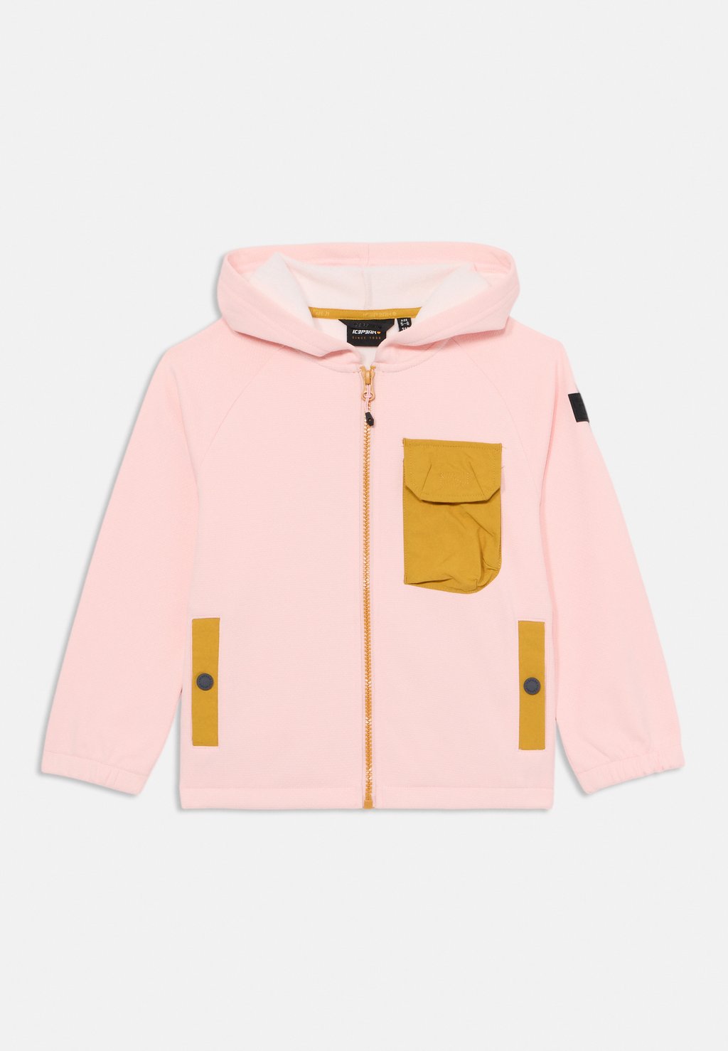 

Толстовка с капюшоном LACQ JR Icepeak, цвет Baby Pink