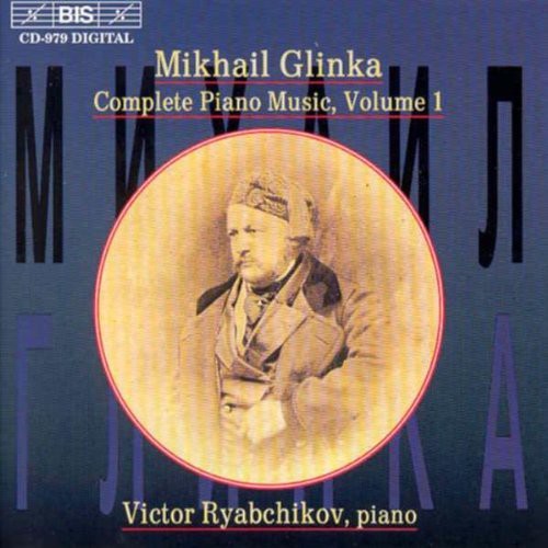 

CD диск Glinka / Ryabchikov, Victor: Piano Music, Volume I