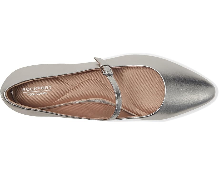 Туфли на плоской подошве Rockport Taren, цвет Silver Leather — фото 2