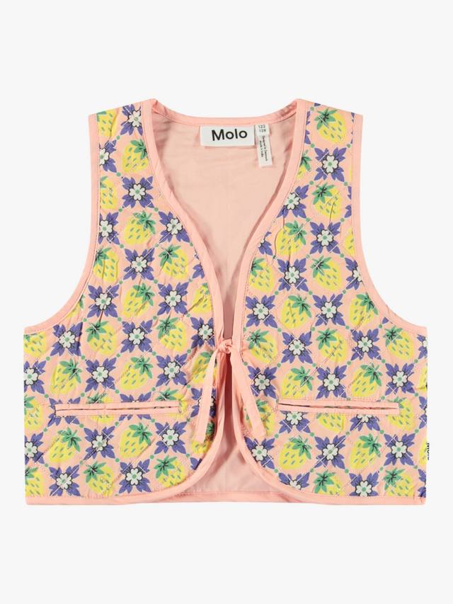 

Детский жилет Hilma с ватной стёжкой Molo, Vintage Berry