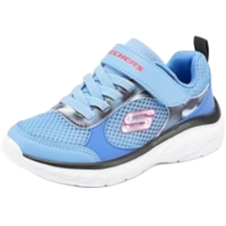 Skechers Kids Скользостойкие износостойкие низкие детские повседневные кроссовки Blue Kids' — фото 3