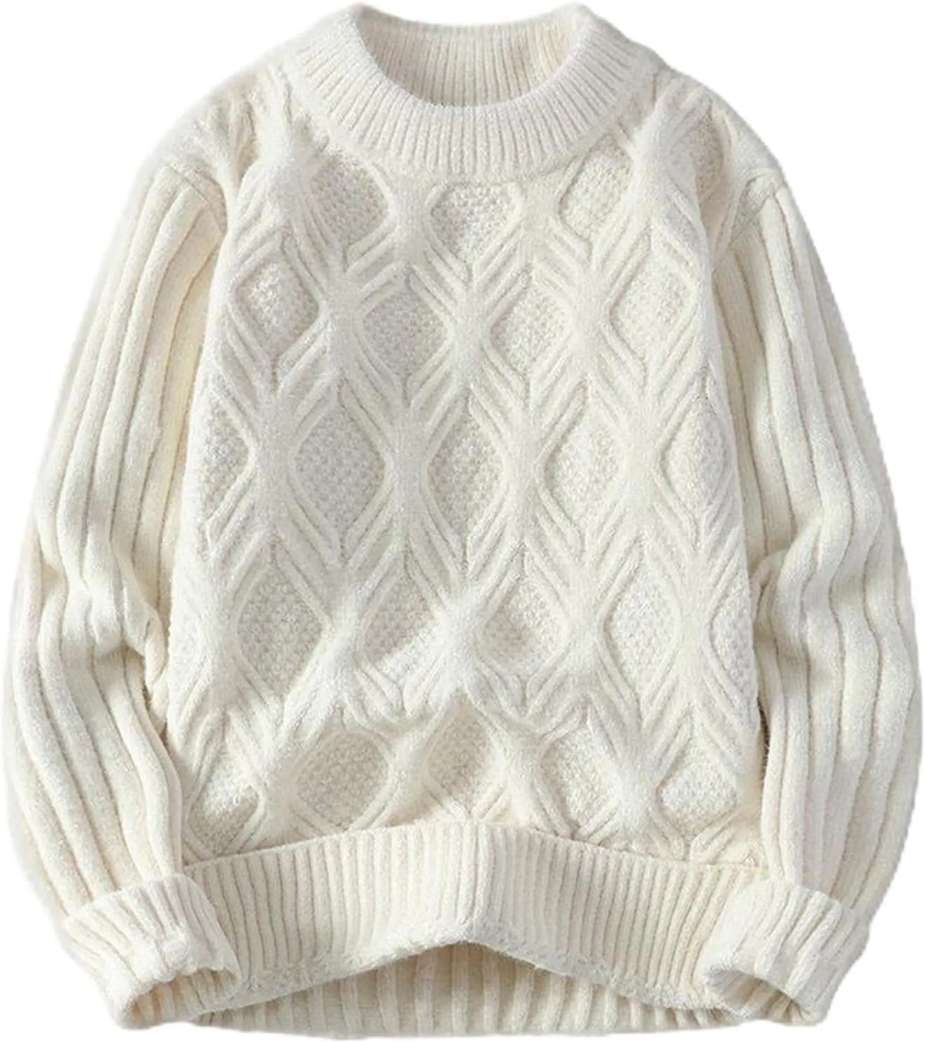 

Свитер мужской Muscularfit осенне-зимний рибленый вязаный с длинным рукавом Slim Fit