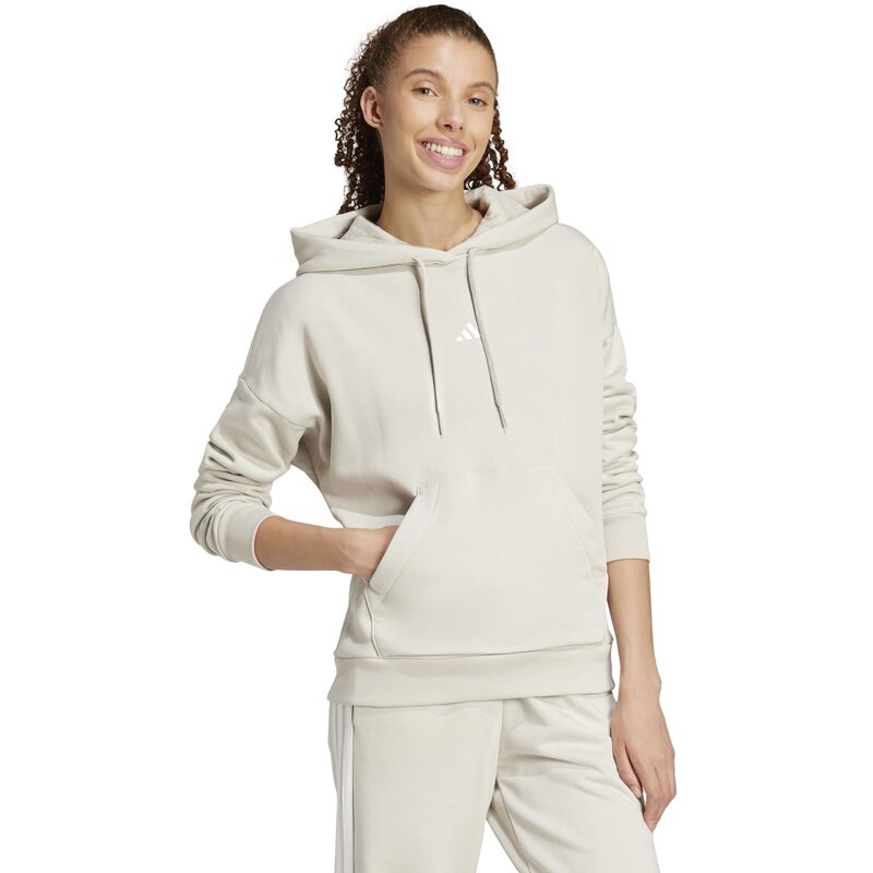 Толстовка с капюшоном, небольшой логотип, уютная и комфортная Adidas, мультиколор — фото 4