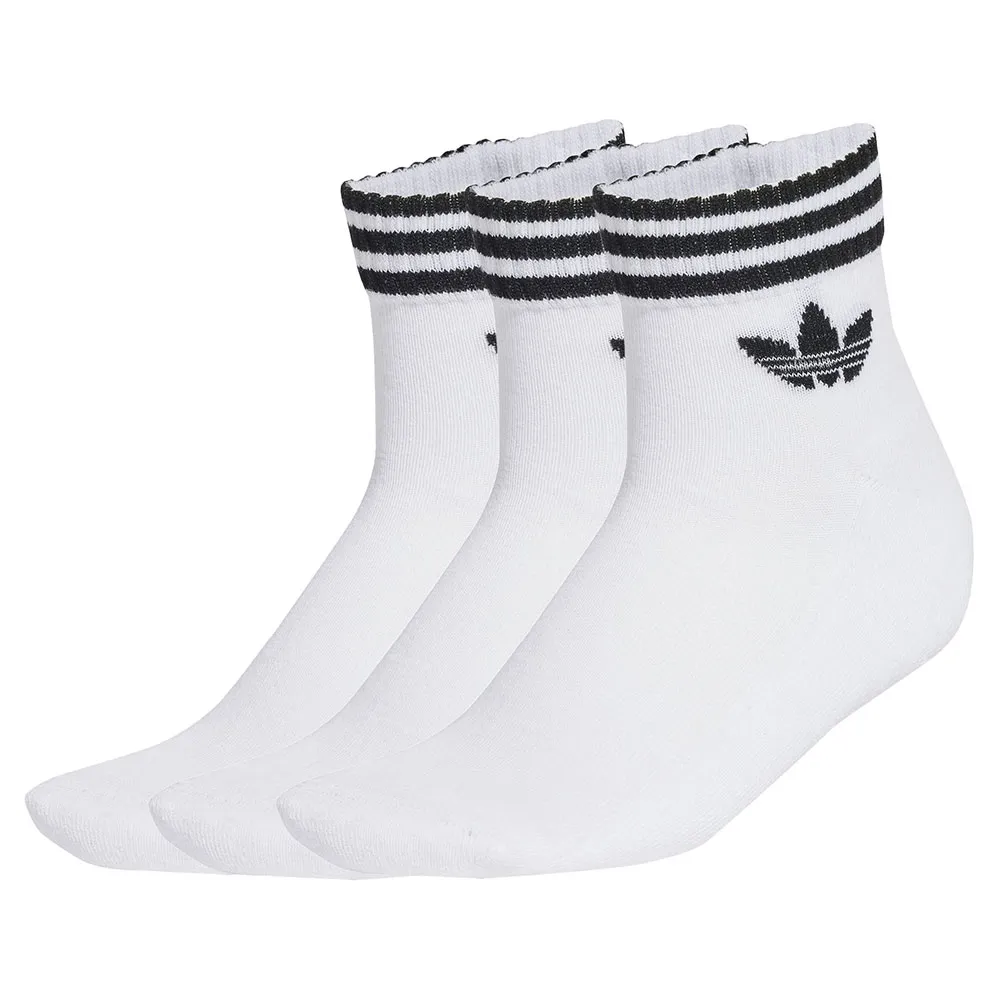 

Носки 3 шт adidas Originals 3 Stripes Ankle, белый