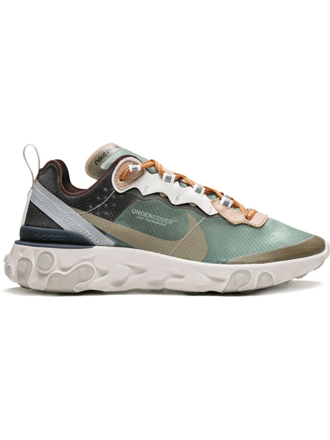

Nike кроссовки Undercover X Nike React Element 87, зеленый