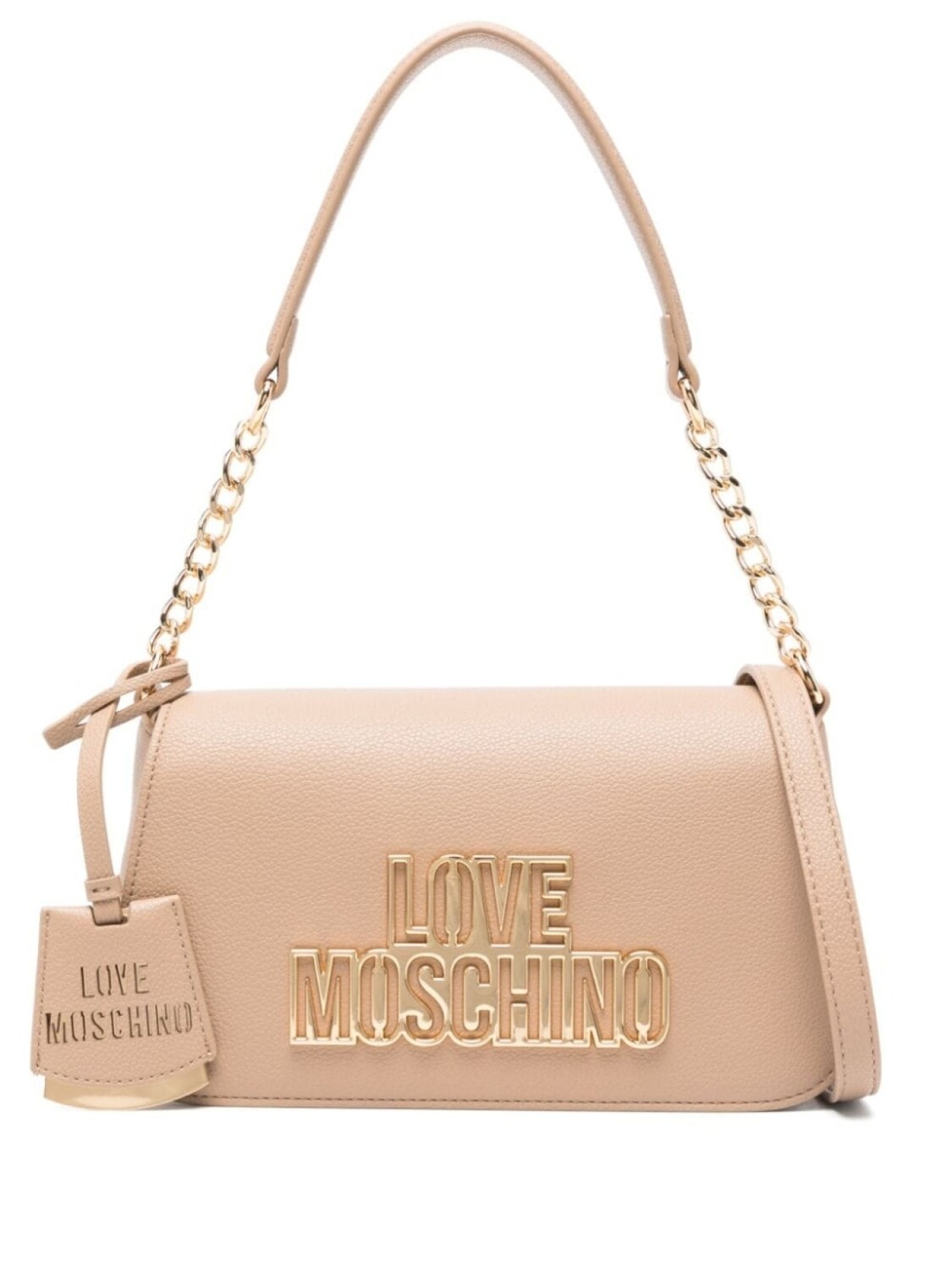 

Сумка через плечо с логотипом Love Moschino, серый