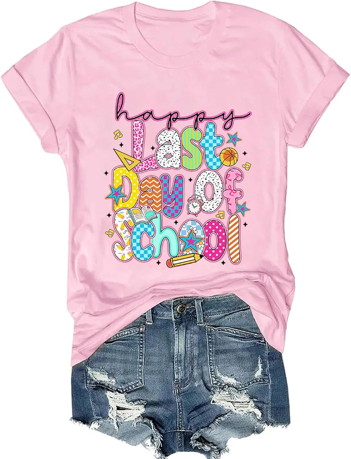Футболка для учителя с надписью Last Day of School