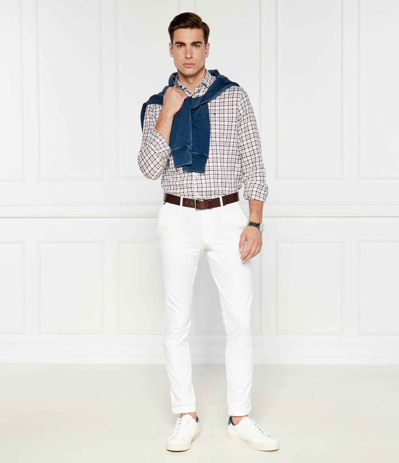 Рубашка Tommy Hilfiger Regular Fit stretch, разноцветный — фото 2