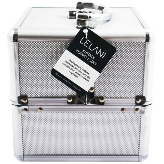 Серебряная косметичка для стилистов для посуды и инструментов Lelani, Cosmetic Case — фото 2