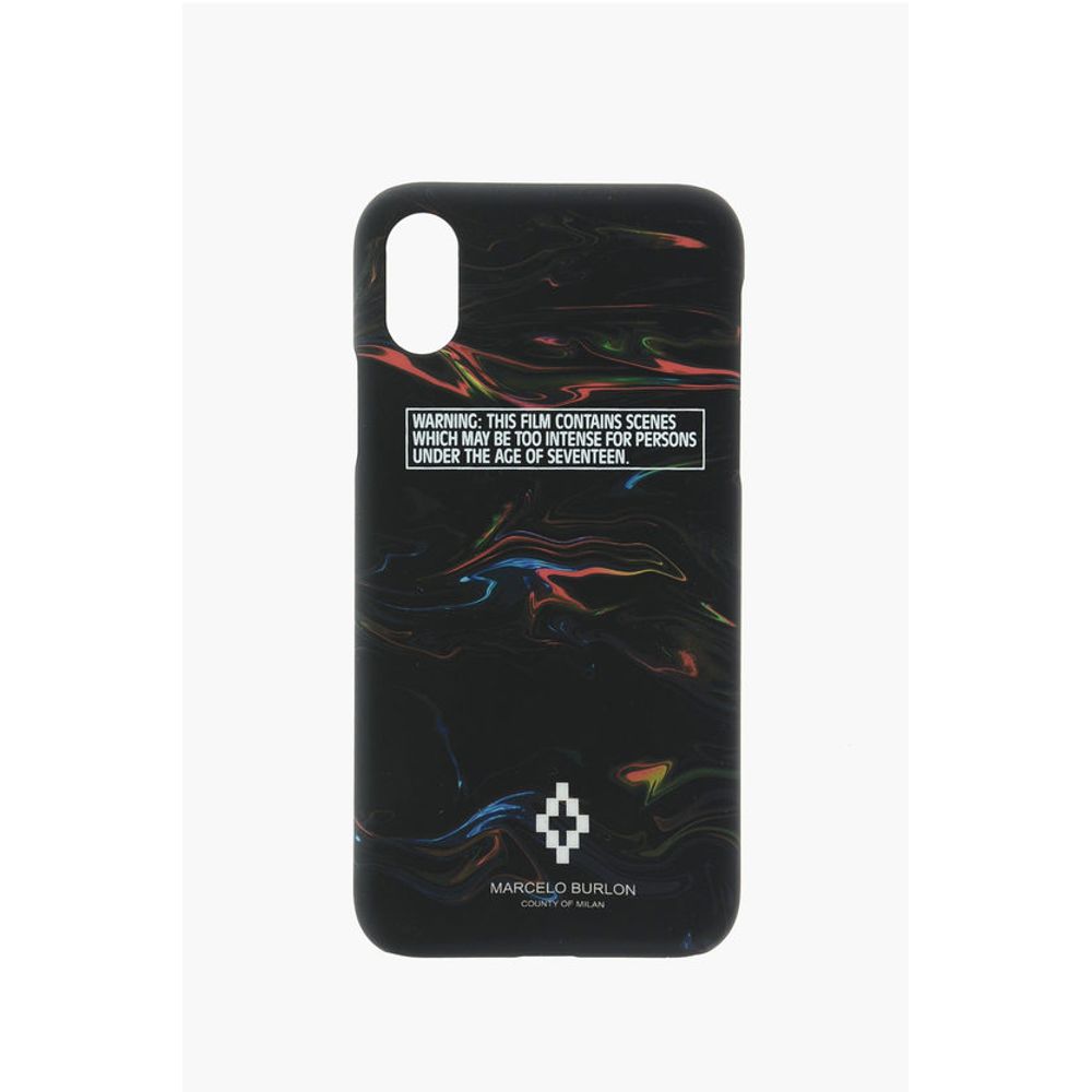 

Чехол с принтом X для iPhone Marcelo Burlon, Black