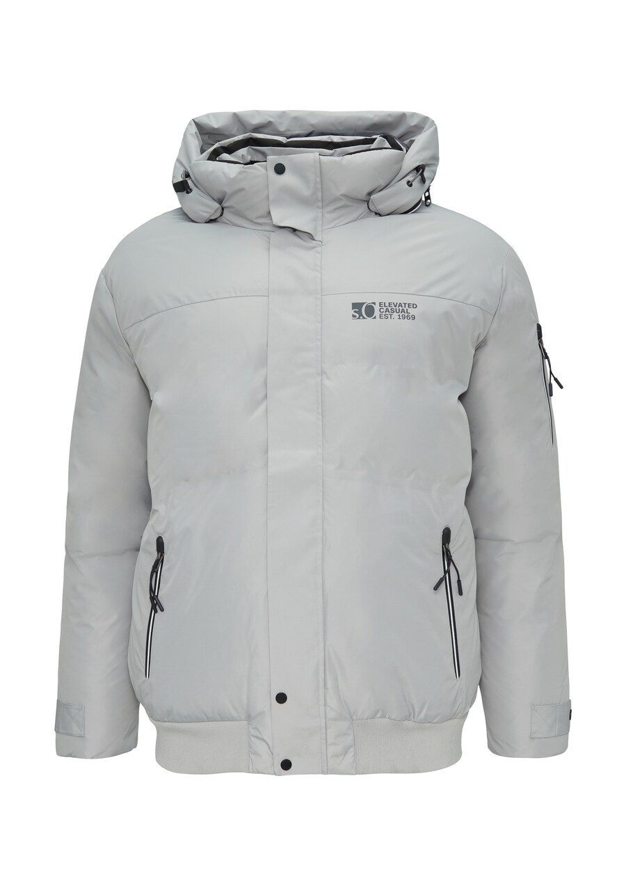 

Зимняя куртка s.Oliver, цвет Light grey/Dark grey