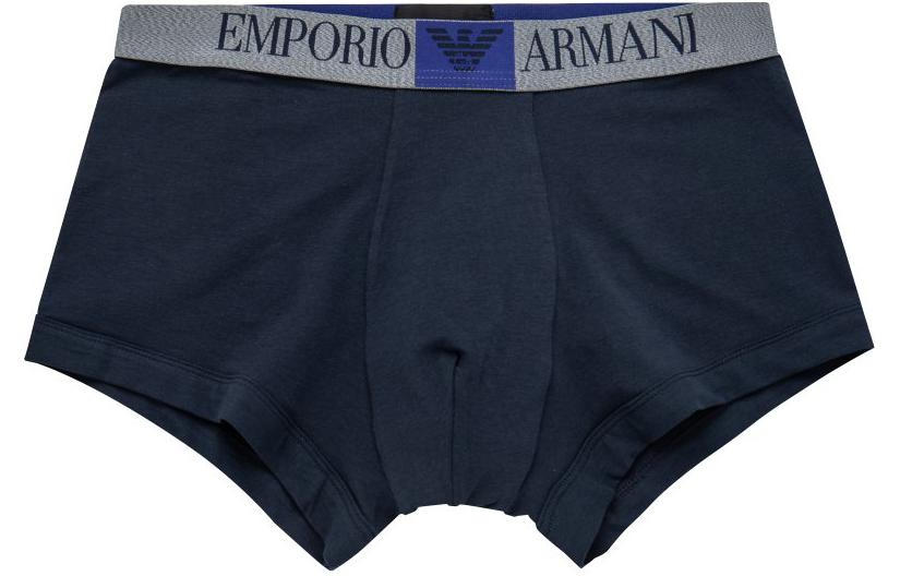 Трусы мужские 1 упаковка темно-синий EMPORIO ARMANI