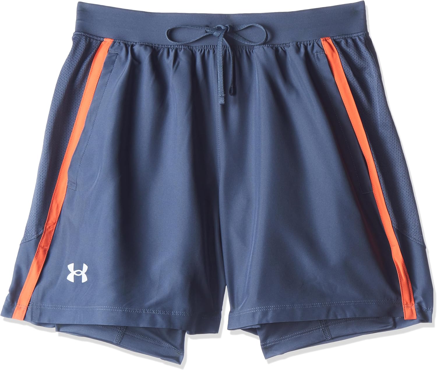 

Under Armour мужские шорты Launch Run 5-inch 2-in-1, Downpour Gray/Fire/Reflective