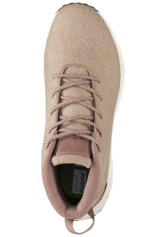 Туфли на шнуровке Jack Wolfskin "CAMPFIRE WOOL MID W", цвет Afterglow — фото 2