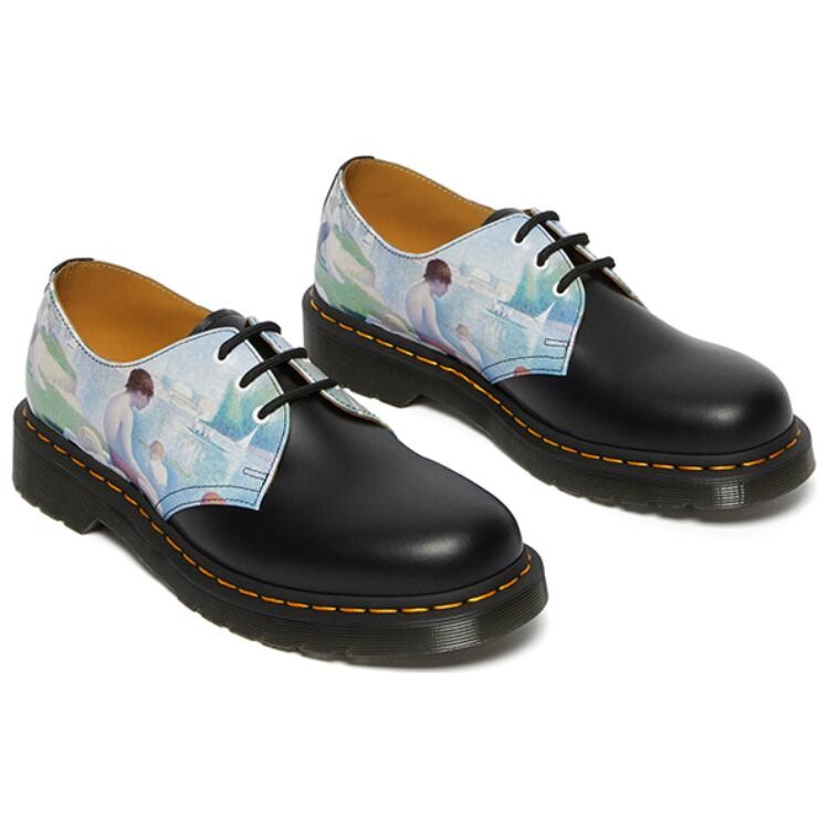 Туфли Dr.Martens The National Gallery 1461 Bathers Shoes 'Black' — фото 4