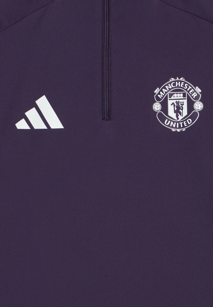 Толстовка Adidas Performance MANCHESTER UNITED COMPETITION TRAINING KIDS UNISEX, Aurora Plum/White/Black/Lilac — фото 4
