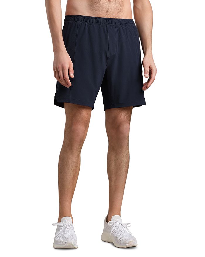 

Шорты Backspin Regular Fit 7" с эластичной тканью для занятий спортом Rhone, синий
