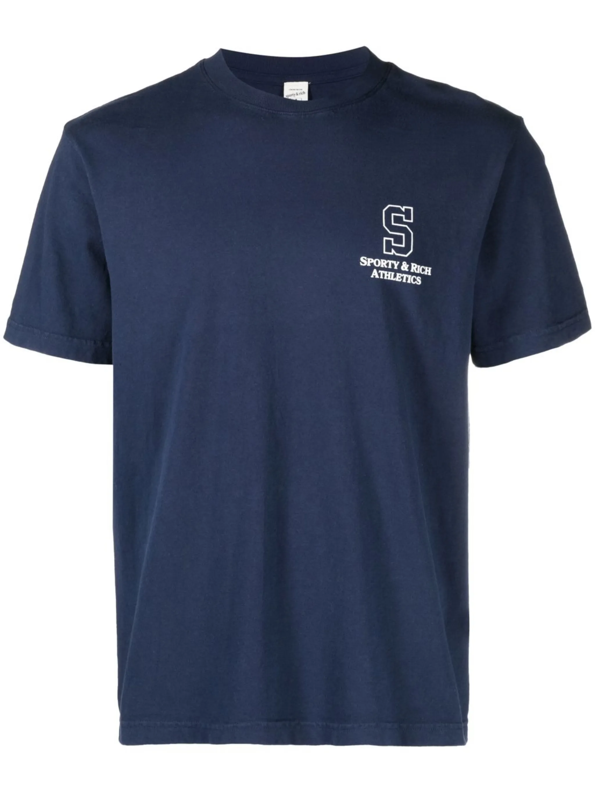 

Футболка с логотипом Sporty & Rich, синий