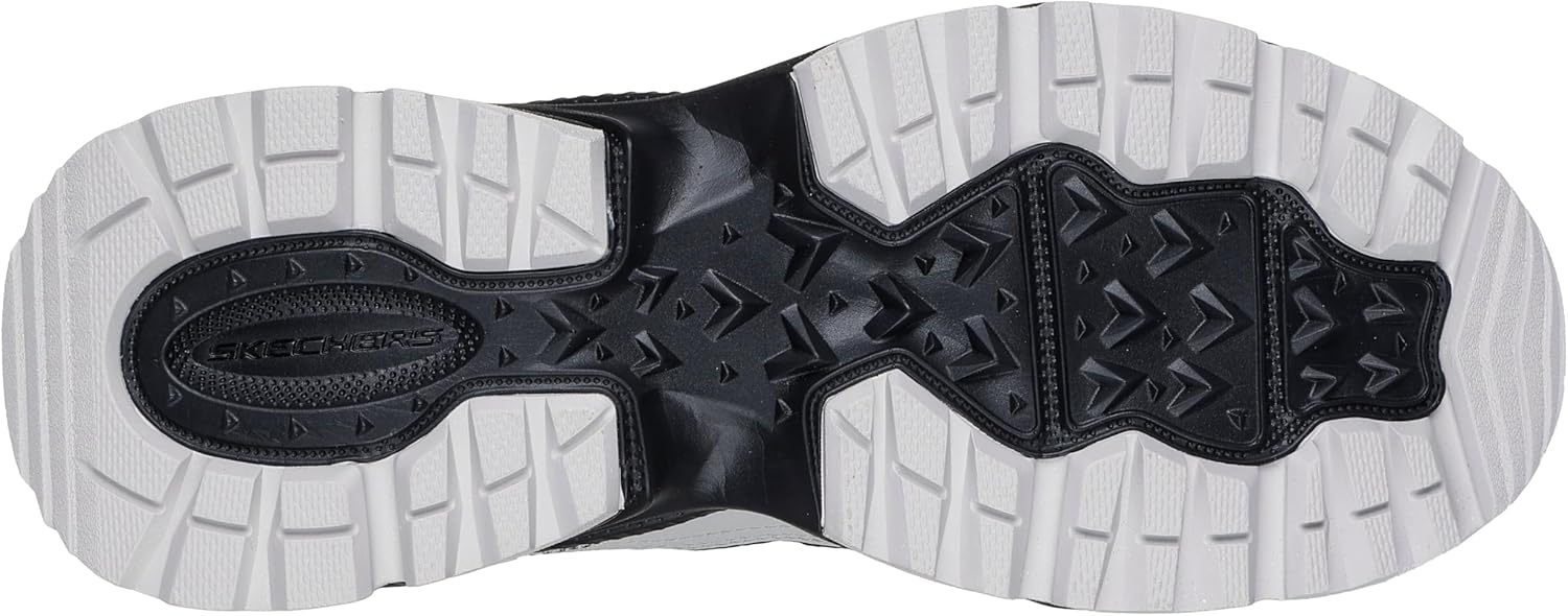 Мужские слипоны Skechers: Vigor в Sneaker, черный/серый — фото 2